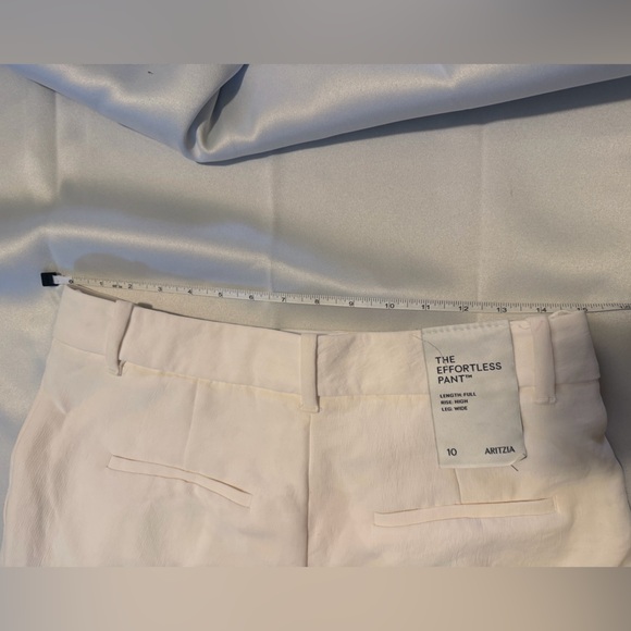 Aritzia The Effortless Pant™ - Crepette™ in Light Birch SZ 10 - Picture 9 of 10